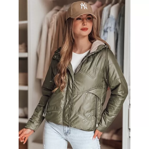  Ženska jakna DSTREET NIVESSO TY4857 ZELENA 
