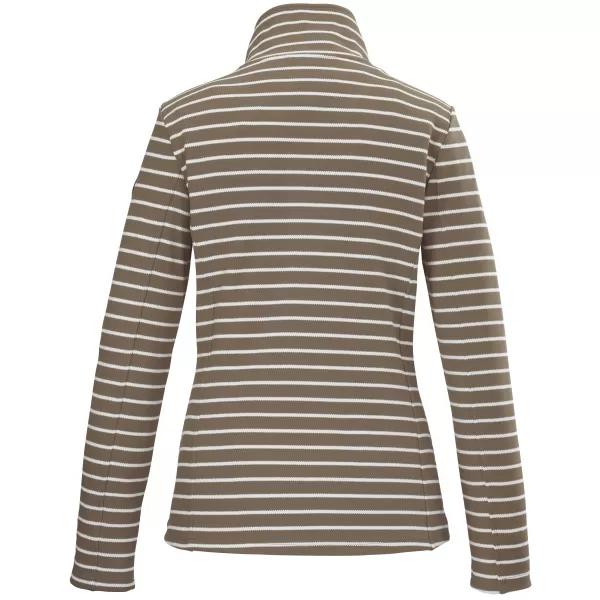  Ženski sweatshirt KILLTEC GS 60 43174 BEŽ S PRUGAMA 