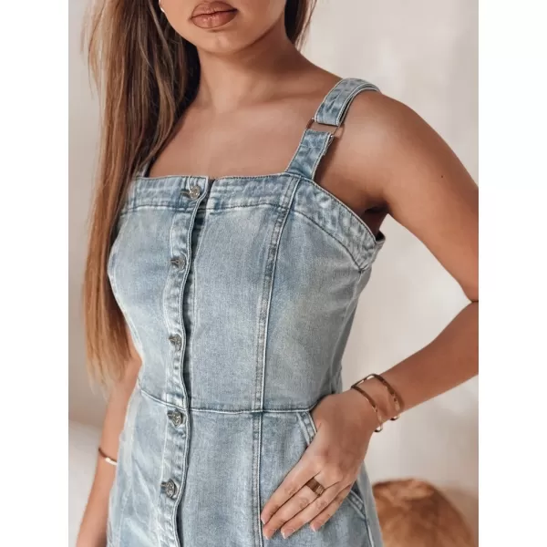  Haljina DSTREET SEWIKA EY2586 PLAVI 