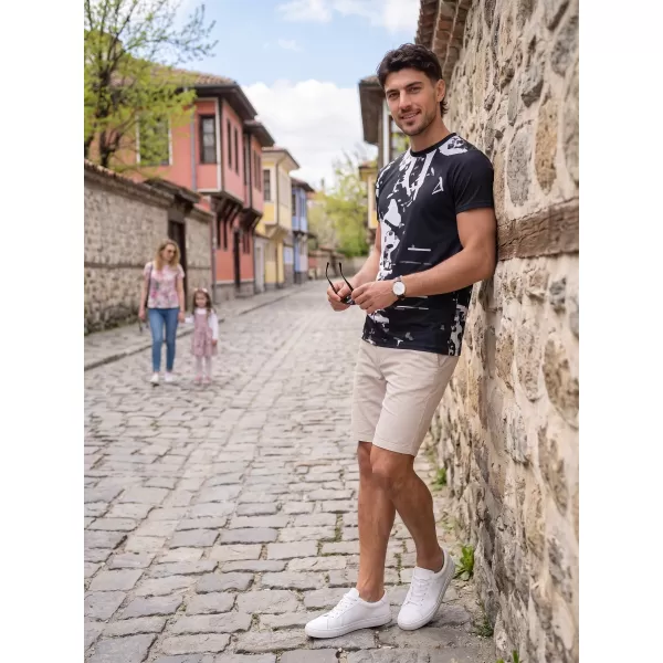  Muška premium plus funkcionalna majica ALTISPORT VOJ/ALM057TR02 CRNA 