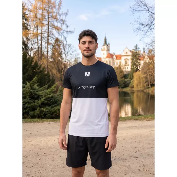  Muška premium plus funkcionalna majica ALTISPORT VOJ/ALM051TR02 CRNA 