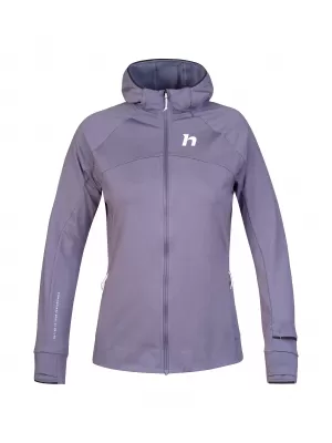Ženska majica HANNAH ELI HOODY SIVI GREBEN MEL