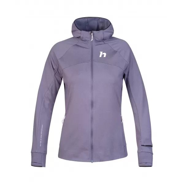  Ženska majica HANNAH ELI HOODY SIVI GREBEN MEL 