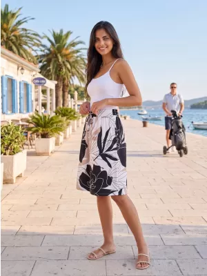 Ženska suknja ALTISPORT EVETTE BIJELA