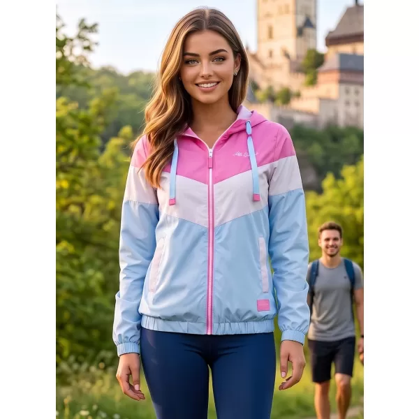  Ženska jakna ALTISPORT EDNA SVIJETLORUŽIČASTA 