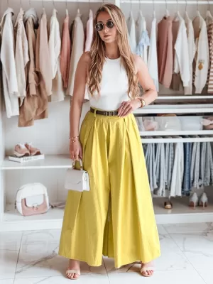 Ladijske hlače DSTREET FLOWES UY2589 JANTA