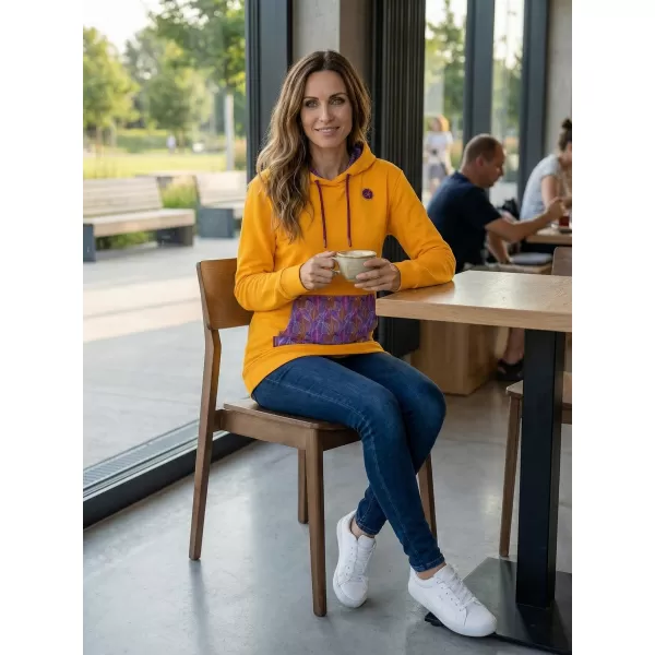  Ženski sweatshirt ALTISPORT EDA JANTAR 