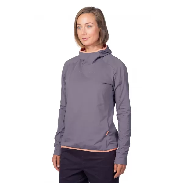  Ženska majica HANNAH NYMA HOODY SIVI GREBEN MEL 