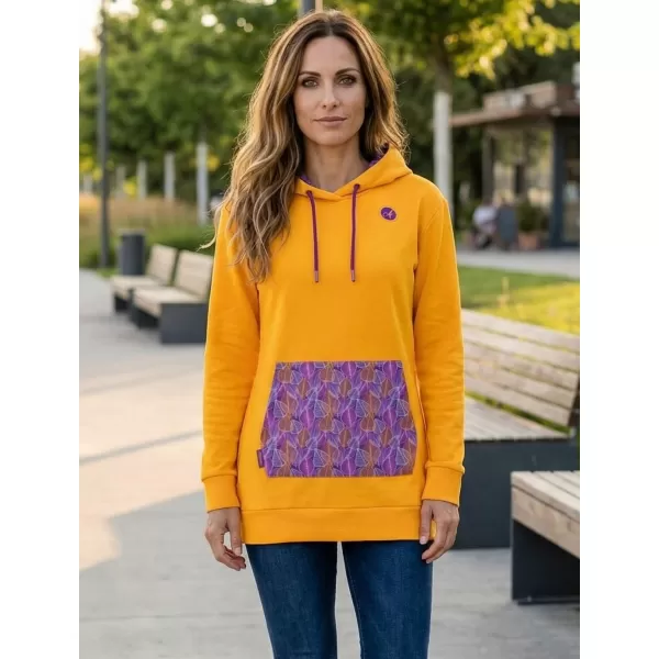  Ženski sweatshirt ALTISPORT EDA JANTAR 