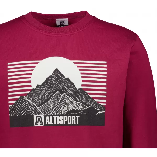  Muški sweatshirt ALTISPORT ALM188406 GRANAT 