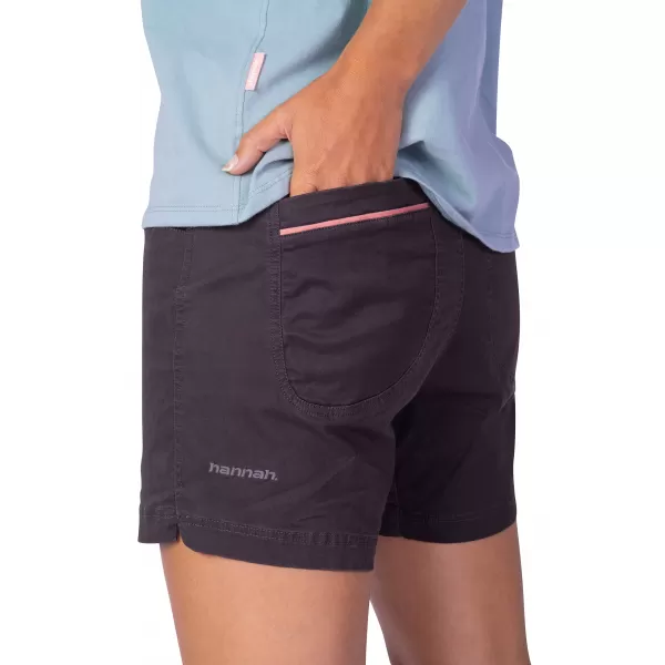  Ženske kratke hlače HANNAH MOKKA SHORTS CRNI GRAH 