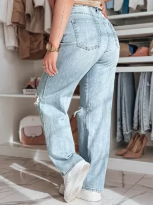 Ladijske hlače DSTREET STYLLEG UY2491 PLAVI
