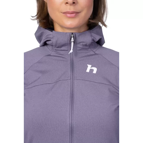  Ženska majica HANNAH ELI HOODY SIVI GREBEN MEL 