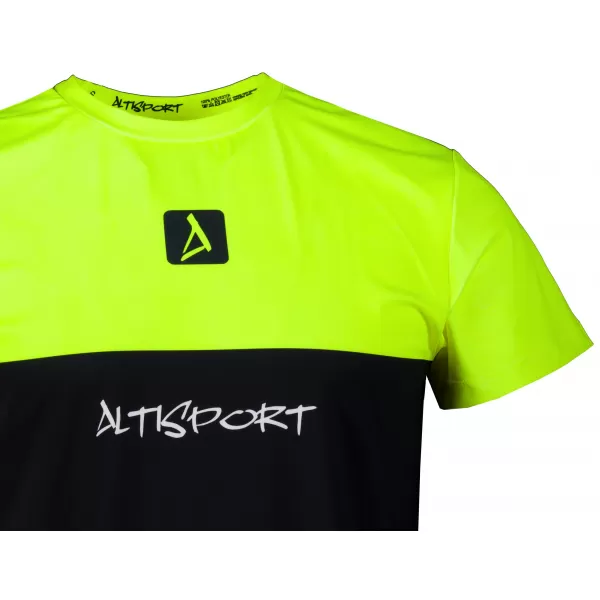  Muška premium plus funkcionalna majica ALTISPORT VOJ/ALM051TR02 NEON-ŽUTA 