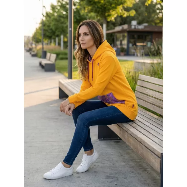  Ženski sweatshirt ALTISPORT EDA JANTAR 