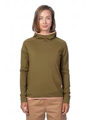 Ženska majica HANNAH NYMA HOODY BUKVA