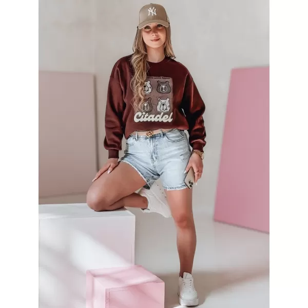 Ženska majica DSTREET MMISOBEARS BY1434 BORDA 