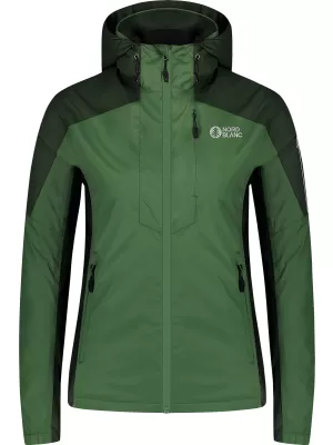 Ženska vanjska jakna NORDBLANC LADYMOON NBSJL8187 ZELENA