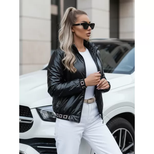  Ženska jakna DSTREET TY4912 CRNI 