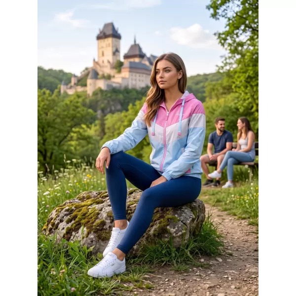  Ženska jakna ALTISPORT EDNA SVIJETLORUŽIČASTA 