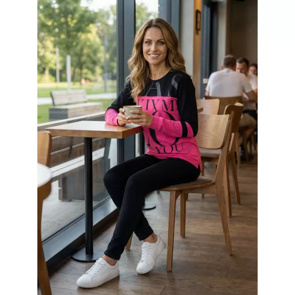  Ženski sweatshirt KIXMI URANIA RUŽIČASTA 