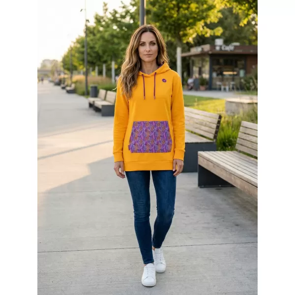  Ženski sweatshirt ALTISPORT EDA JANTAR 