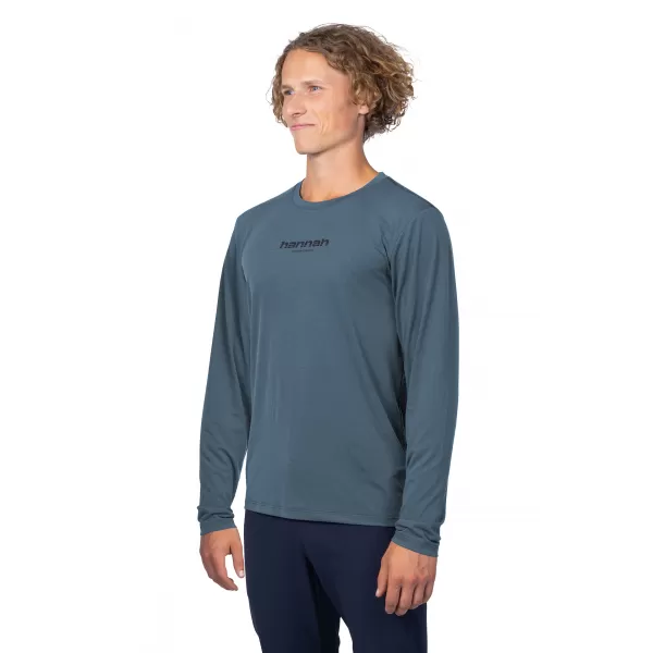  Muški majica s dugim rukavom HANNAH BINE L/S ANTRACIT 