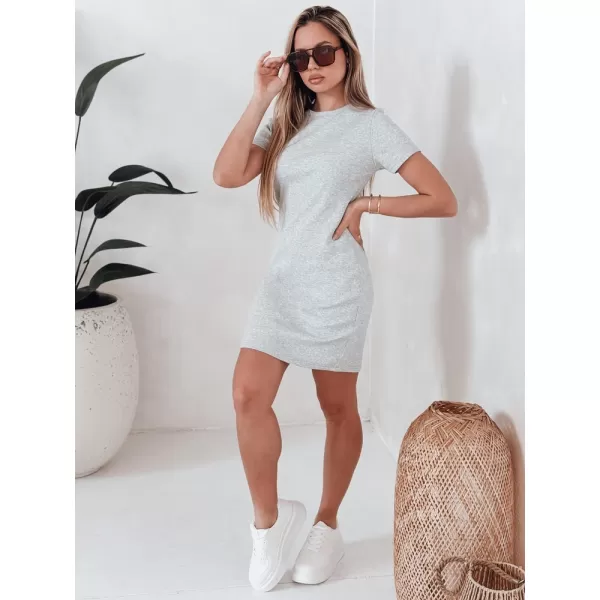  Haljina DSTREET RIBBINA EY2577 SVIJETLO SIVE BOJE 