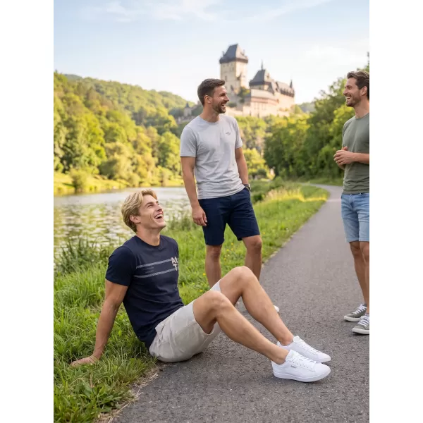  Muška majica kratkih rukava ALTISPORT EBEN CRNA 