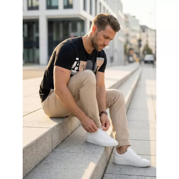  Muška majica kratkih rukava ALTISPORT EDWARD CRNA 