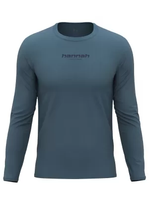 Muški majica s dugim rukavom HANNAH BINE L/S ANTRACIT