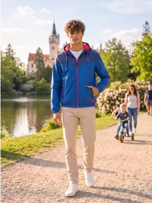 Muška jakna ALTISPORT EDMON TAMNOPLAVA