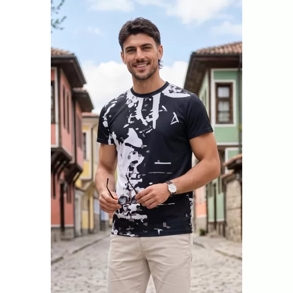  Muška premium plus funkcionalna majica ALTISPORT VOJ/ALM057TR02 CRNA 