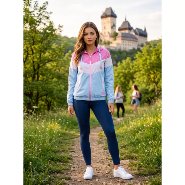  Ženska jakna ALTISPORT EDNA SVIJETLORUŽIČASTA 