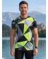 Muški funkcionalni t -majica Premium Plus ALTISPORT VOJ/ALM007TR02 CRNO/FLUO ŽUTO