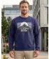 Muški sweatshirt ALTISPORT ALM188406 PONOĆNO PLAVA