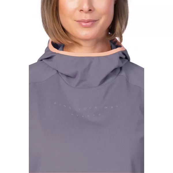  Ženska majica HANNAH NYMA HOODY SIVI GREBEN MEL 