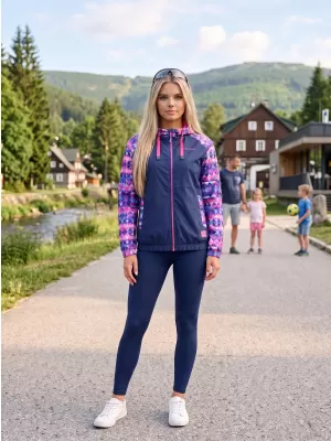 Ženska jakna ALTISPORT EDRIA TAMNOPLAVA