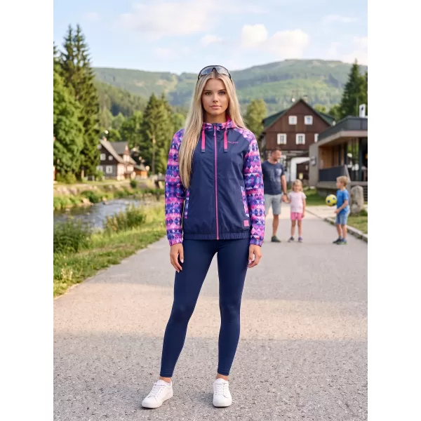  Ženska jakna ALTISPORT EDRIA TAMNOPLAVA 