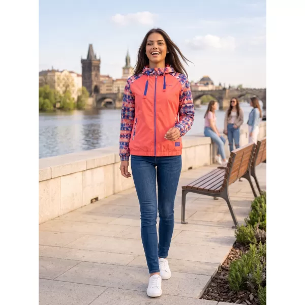  Ženska jakna ALTISPORT EDRIA KORALJNI 