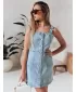 Haljina DSTREET SEWIKA EY2586 PLAVI