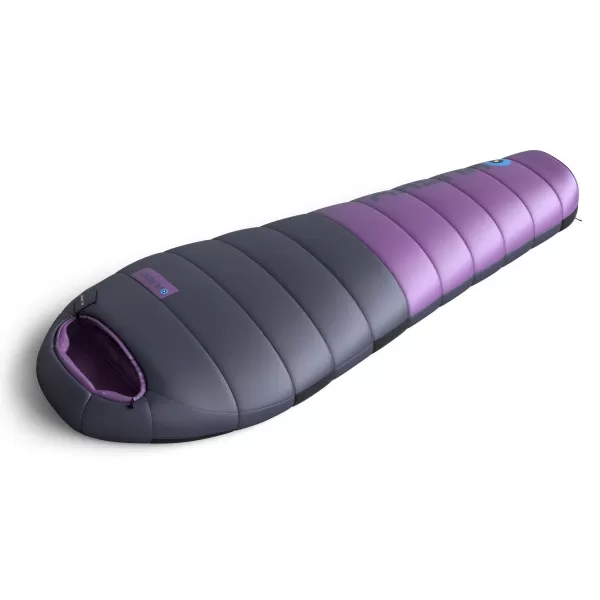  Ženska vreća za spavanje HUSKY DRAPE LADIES -20°C PLAVA/LJUBIČASTA 
