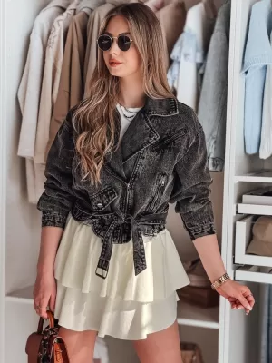 Ženska suknja DSTREET FALBELA CY0493 BIJELA