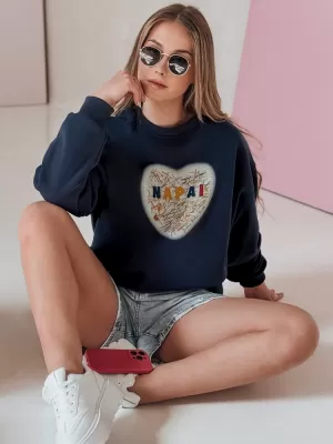 Ženska majica DSTREET SESRDUCHOVA BY1439 TAMNOPLAV