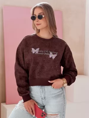 Ženska majica DSTREET SPARKI BY1405 BORDA