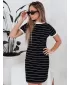 Haljina DSTREET FITLINES EY2584 CRNI