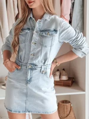Haljina DSTREET JENSAGA EY2592 PLAVI