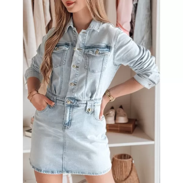  Haljina DSTREET JENSAGA EY2592 PLAVI 