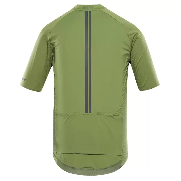  Dres za bicikle ALPINE PRO SAGEN 2 ZELENA 