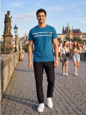Muška majica kratkih rukava ALTISPORT EBEN KEROZIN